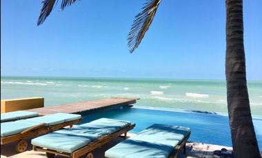Casa frente al mar Chicxulub puerto Progreso