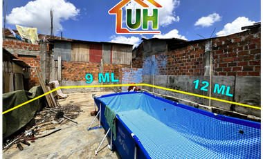 00670 - VENDO TERRENO LOTE INTERIOR PUCALLPA-ZONA COMERCIAL-AT 108 M2