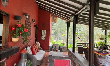 Vendo casa campestre en unidad cerrada en El Retiro