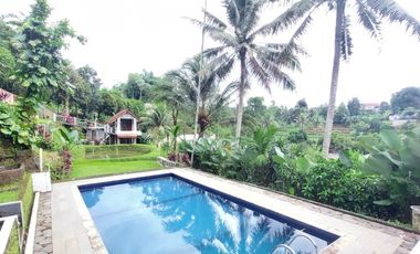 Villa Di Bogor Nyaman Asri Dengan Suasana Pedesaan Di Dramaga Bogor