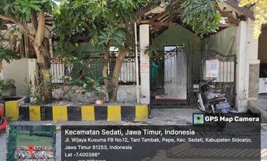 RUMAH DI PERUM GRIYA CHANDRA MAS BLOK FD NO 22, PEPE SEDATI SIDOARJO