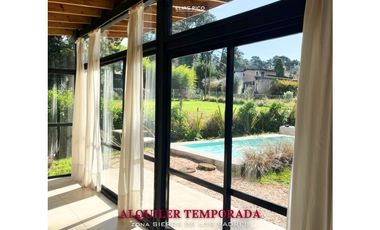 ALQUILER TEMPORADA Casa 4 amb con piscina en Sierra de Los Padres