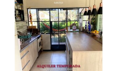 ALQUILER TEMPORADA Casa 4 amb con piscina en Sierra de Los Padres