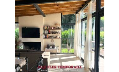 ALQUILER TEMPORADA Casa 4 amb con piscina en Sierra de Los Padres