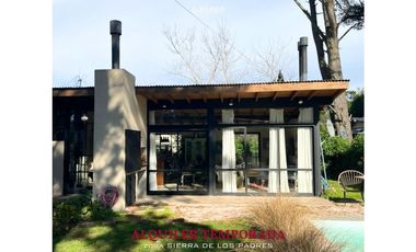 ALQUILER TEMPORADA Casa 4 amb con piscina en Sierra de Los Padres