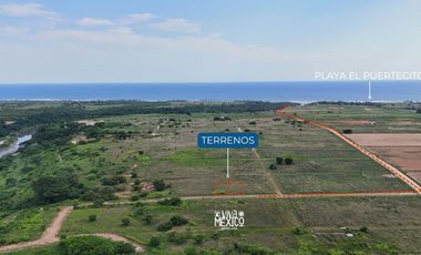 TERRENO DE INVERSIÓN EN PLAYA EL PUERTECITO, PUERTO ESCONDIDO, OAXACA