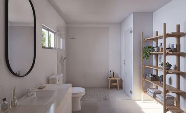 VILLA DE 3 RECÁMARAS CON TERRAZA. PLAYA DEL CARMEN. CASA CLUB, PADEL, GYM, ALBERCA.