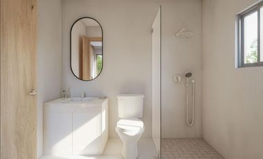 VILLA DE 3 RECÁMARAS CON TERRAZA. PLAYA DEL CARMEN. CASA CLUB, PADEL, GYM, ALBERCA.