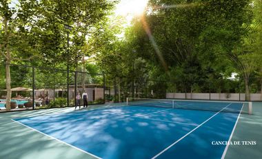 VILLA DE 3 RECÁMARAS CON TERRAZA. PLAYA DEL CARMEN. CASA CLUB, PADEL, GYM, ALBERCA.