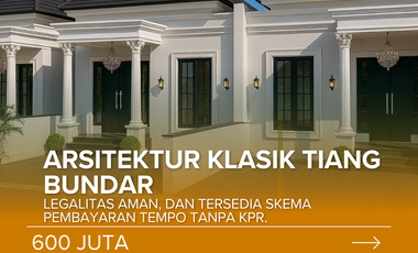 Tanpa KPR! Rumah Klasik 2KT di Pucangan, 3 Menit dari UIN Sukoharjo
