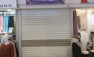 toko kios disewakan tangcity mall kota tangerang lantai UG