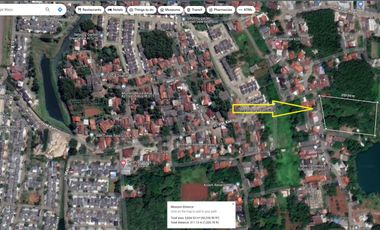 Dijual Kavling 5500m Belakang Serpong Garden Cisauk Bisa Masuk Truk