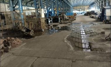 Ex pabrik baja dalam kawasan industri gresik