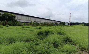 Ex pabrik baja dalam kawasan industri gresik