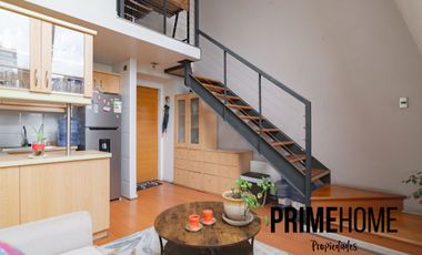 Moderno Loft - duplex a pasos del metro Manuel Montt