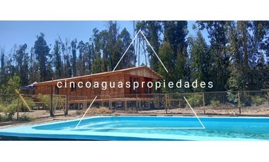 Parcela con Cabaña en Foresta de Zapallar