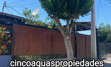 Excelente casa en sector Juanita Aguirre en Conchalí