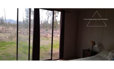 Parcela con gran casa en construcción en Foresta de Zapallar