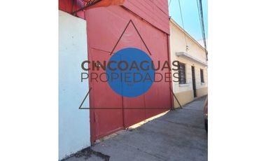 Galpón, bodega con casa y local comercial