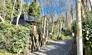 Dos casas en el bosque de Mar de Cobo