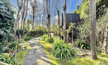 Dos casas en el bosque de Mar de Cobo
