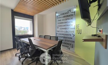 Oficina amoblada, en arriendo, El Cable, Manizales