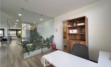 Oficina amoblada, en arriendo, El Cable, Manizales