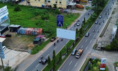 Tanah Tepi Jalan Ahmad Yani 2 Sebelum GAIA Mall