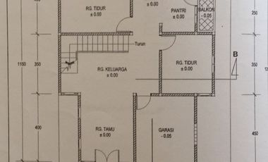 Dijual Cepat rumah 2 lantai ke bawah impres 4