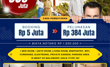 Villa siap huni lokasi strategis