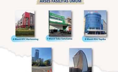 Rumah 2 lt Termurah diHertasning Baru 12 menit dari Jln Pettarani Mks