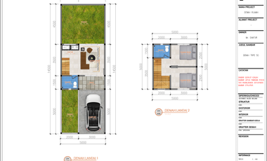 Rumah 2 lt Termurah diHertasning Baru 12 menit dari Jln Pettarani Mks