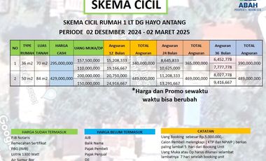 Rumah Premium type 40/70  bebas banjir,11 menit dari Mall Panakukkang