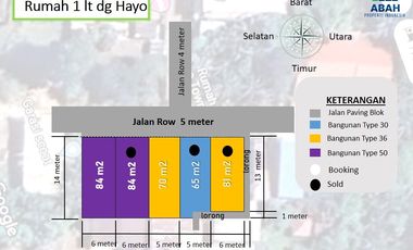 Rumah Premium type 40/70  bebas banjir,11 menit dari Mall Panakukkang