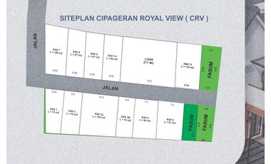 Dijual rumah harga promo SHM cluster di Cipageran view kota cimahi