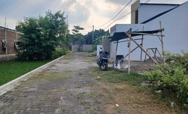 TANAH KAVLING KONSEP CLUSTER DI BANGUNTAPAN BANTUL LT 99M2 VIEW SAWAH