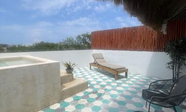 PH de 3 Recámaras con Lock Off y Solarium - Aldea Zama - Tulum