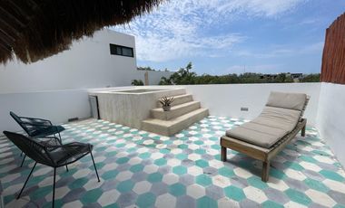 PH de 3 Recámaras con Lock Off y Solarium - Aldea Zama - Tulum