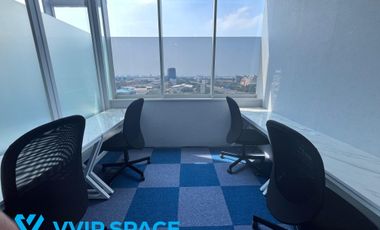 Ruang Kantor Full Furnish di Kelapa Gading - Ideal untuk 4-5 Orang