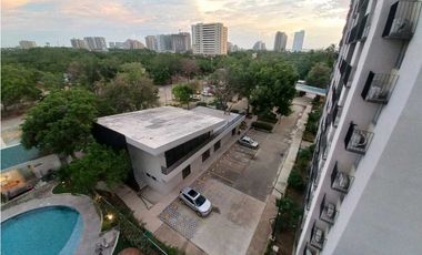 VENTA APARTAMENTO AMOBLADO CERCA A PLAYA POZOS COLORADOS