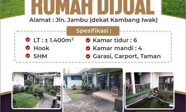 Rumah dijual di Ilir Barat II, Palembang