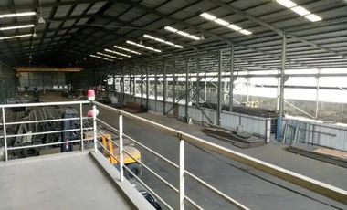 Gudang pabrik baja 8700m2 kaliabang bekasi strategis