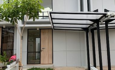 Rumah Minimalis Modern di Cluster Waterfront Lippo Cikarang, 45Jt/Thn