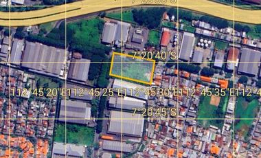 Tanah industri di brebek dekat rungkut industri surabaya, sidoarjo