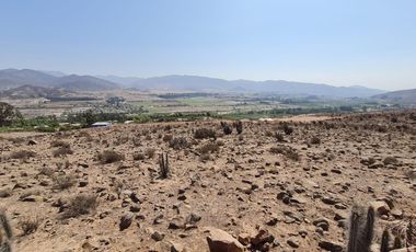 GRAN OPORTUNIDAD Parcela con vista al valle