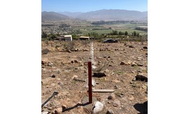 GRAN OPORTUNIDAD Parcela con vista al valle