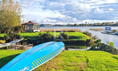 PARCELA VISTA DESPEJADA  LAGUNA PICHILAGUNA EN PUERTO WERNER