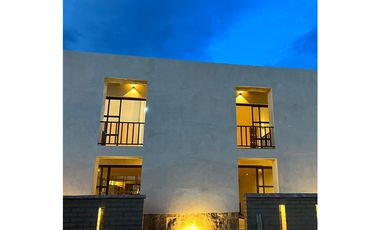 ARRIENDO APARTAMENTO EN CONJUNTO CON MUEBLES - PUEBLO - VILLA DE LEYVA