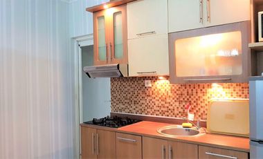 Disewakan Tahunan/Bulanan Townhouse Mediterania Garden Residences 1-Lantai Ground langsung taman + Pool 2 ha