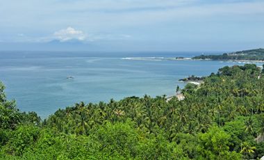 LAHAN OCEAN DAN SUNSET VIEW DI THE HILL SENGGIGI